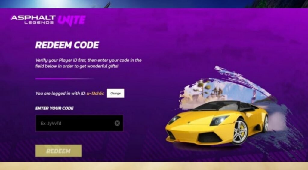 Asphalt Legends Unite Codes