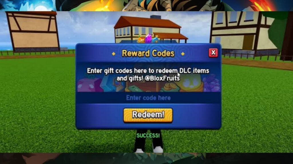 Blox Fruits Codes