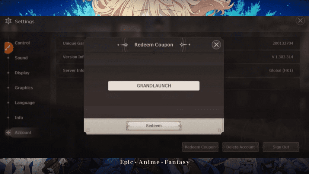 Lost Sword Redeem Code